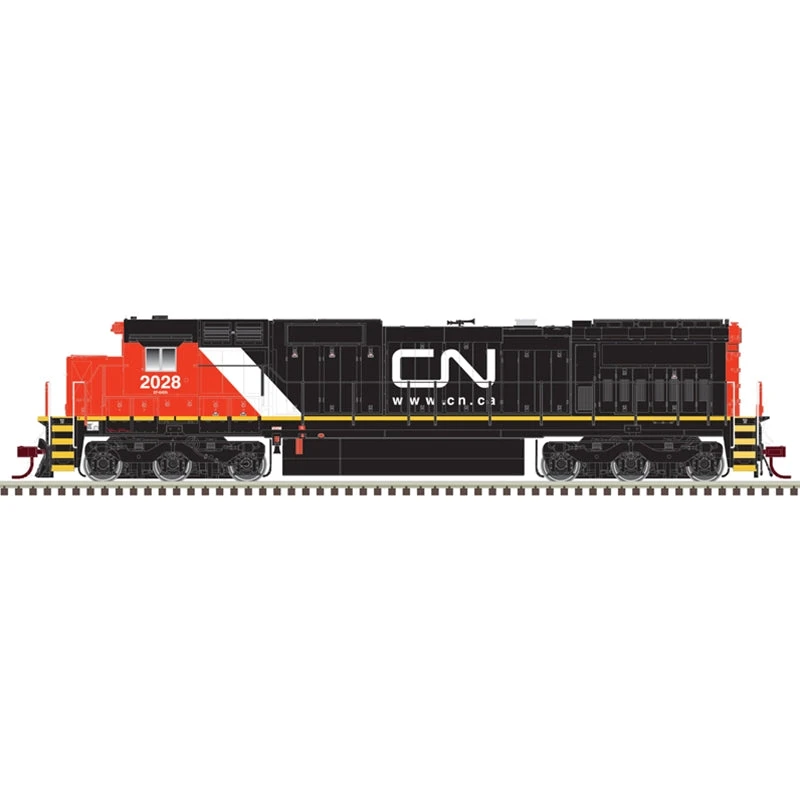 Atlas Gold 10004204 HO Scale GE Dash 8-40C Canadian National CN 2017 DCC LokSound