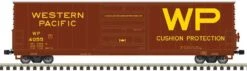 Atlas Master 50005242 N Scale Evans X72 Boxcar Western Pacific WP 4055