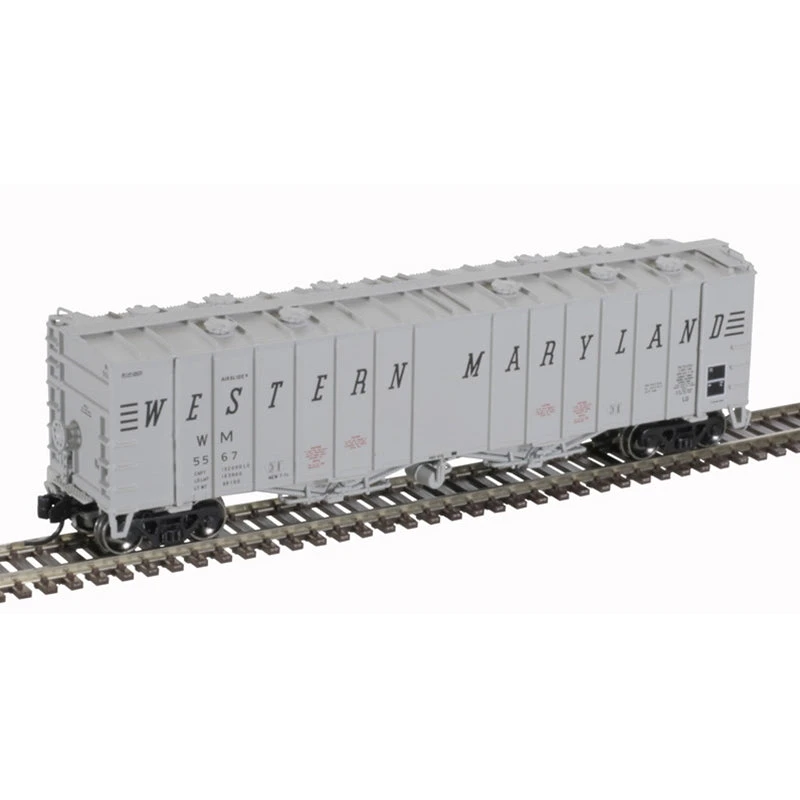 Atlas Master 50005819 N Scale4180 Airslide Covered Hopper Western Maryland 5563