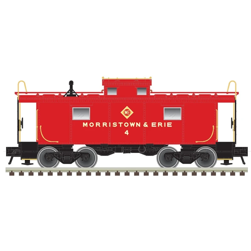 Atlas Master 50006319 N Scale NE-6 Caboose Morristown And Erie ME 4