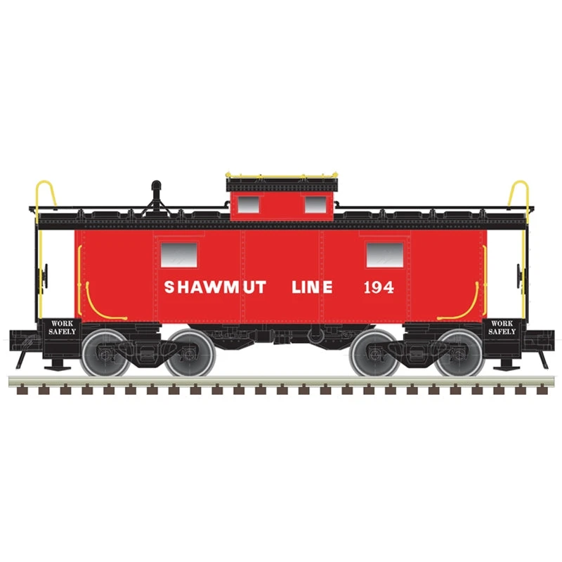 Atlas Master 50006324 N Scale NE-6 Caboose Pittsburg & Shawmut P&S 194