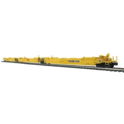 Atlas O Master 3003055A O Scale Gunderson MAXI-IV 3 Unit Well Car Yellow TTX
