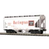 Atlas O Premier 3001091 O Scale 2 Bay Covered Hopper Burlington CB&Q #s Vary