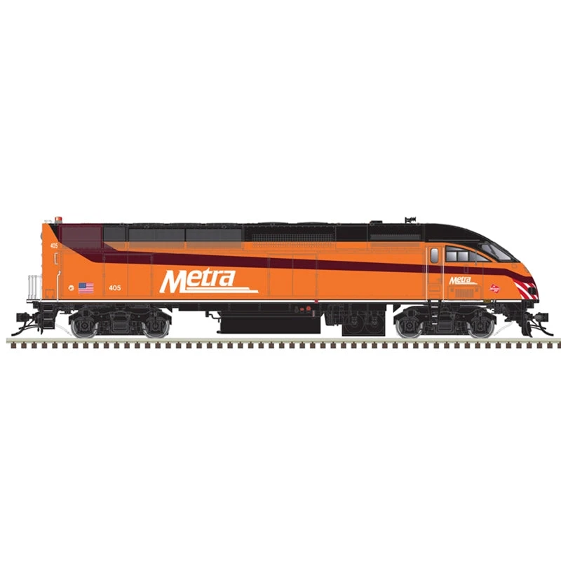 Atlas Silver 10004149 HO Scale MPI MP-36PH-3C Diesel "MILW Hiawatha" Metra 405