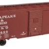 Atlas Trainman 20002528 HO Scale 40' 1937 AAR Boxcar Kit Chesapeake & Ohio C&O 4444 - NOS