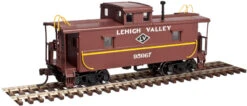 Atlas Trainman 20003684 HO Scale Center Cupola Steel Caboose Lehigh Valley LV 95016 - NOS