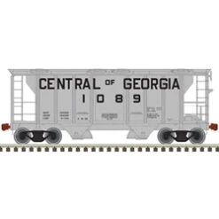 Atlas Trainman 20006555 HO Scale PS-2 Covered Hopper Central Of Georgia CofG 1000