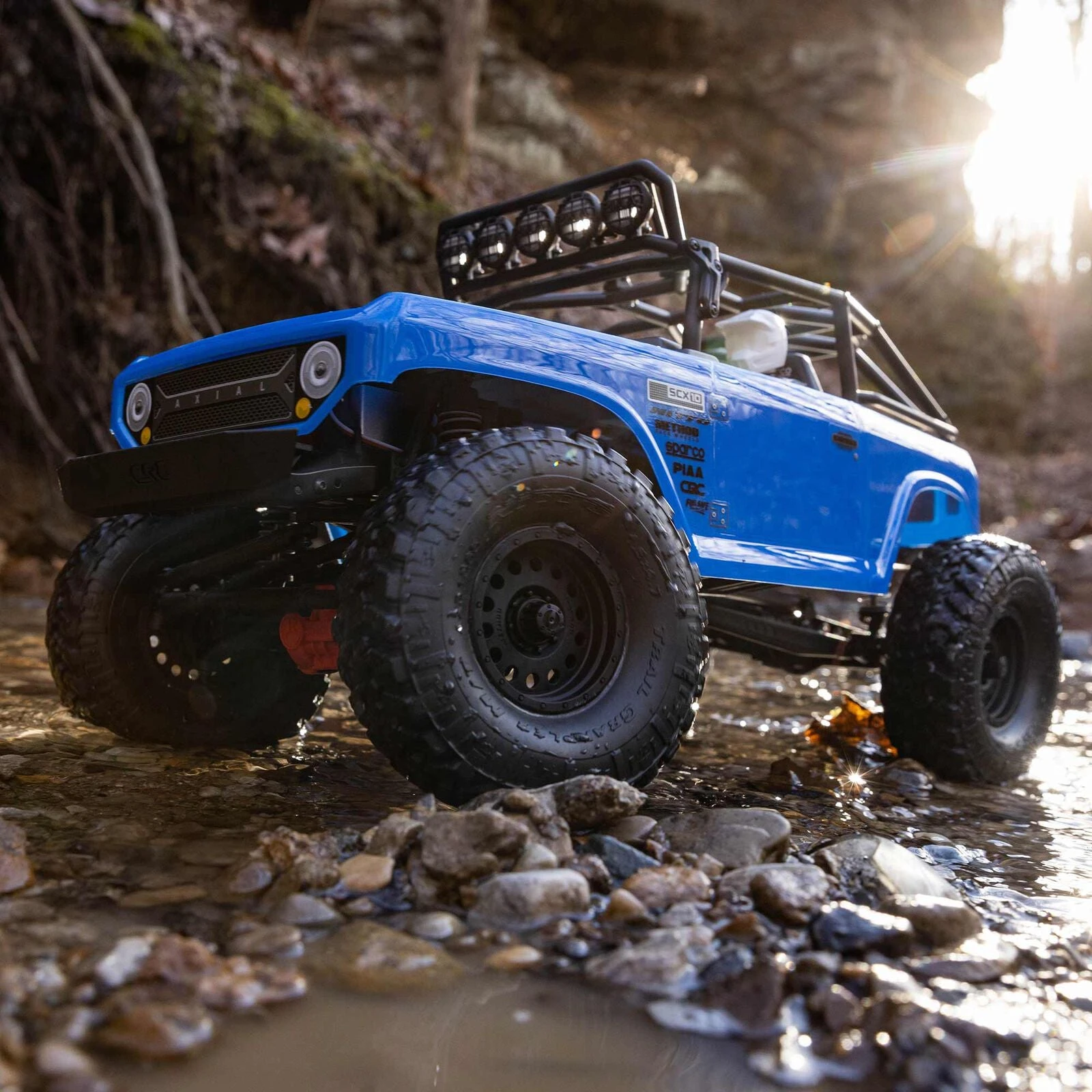 Axial AXI03025T1 SCX10 II RTR Deadbolt Crawler - Blue - Image 7