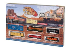 Bachmann 00706 HO Scale Rail Chief BNSF Train Set