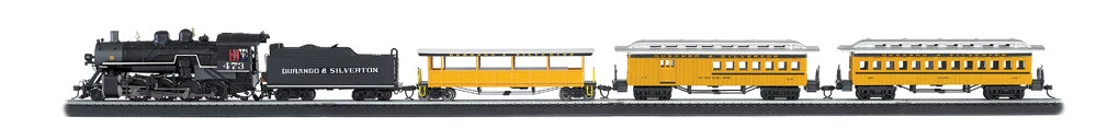Bachmann 00710 HO Scale Durango & Silverton Steam Starter Train Set - Image 2