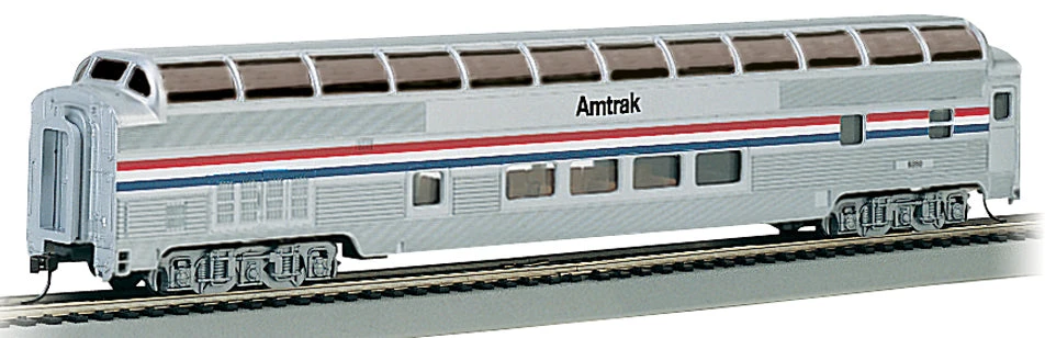 Bachmann 13032 HO Scale 85' Lighted Budd Dome Car Amtrak Phase II