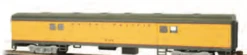 Bachmann 14411 HO Scale 72' Smooth-Side Baggage Car Union Pacific UP 5744