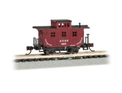 Bachmann 15753 N Scale Wood Old Time Caboose Santa Fe ATSF 425