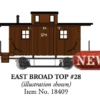 Bachmann 18409 HO Scale Bobber East Broad Top EBT 28