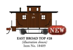 Bachmann 18409 HO Scale Bobber East Broad Top EBT 28
