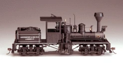 Bachmann 25657 On30 Scale Two Truck Shay Steam Loco Greenbrier & Big Run Lumber #6 - NOS