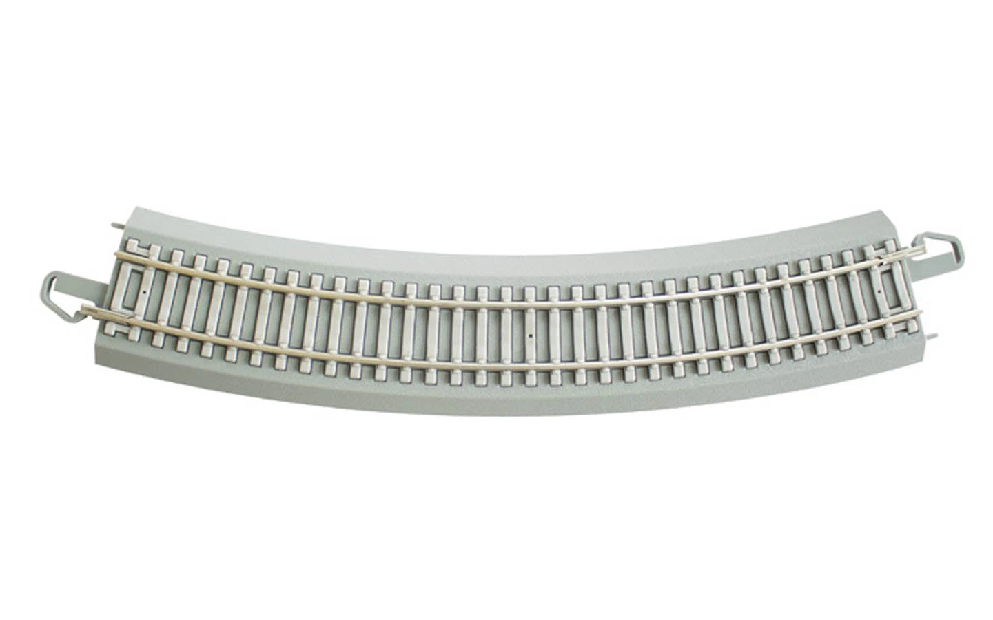 Bachmann 44701 HO Scale E-Z Track 18" Radius Curve With Concrete Ties 4 Pack