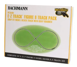 Bachmann 44878 N Scale E-Z Track Over Under Figure 8 Track Pack