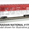 Bachmann 71564 N Scale 40' Stock Car Canadian National CN 175019