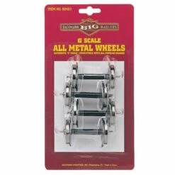 Bachmann 92421 G Gauge Standard 31.0 Mm Metal Wheel Sets 4 Pack
