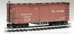 Bachmann Big Hauler 93318 "G" Boxcar D&RGW - NOS