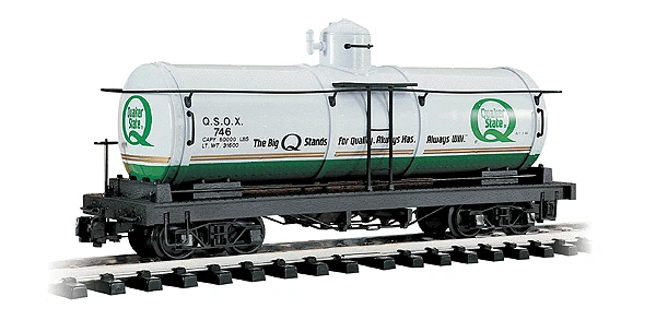 Bachmann Big Hauler 93436 "G" Tank Car Quaker State - NOS