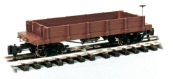 Bachmann Big Hauler 95770 G Scale "L" 20' Gondola Painted Unlettered Red - NOS