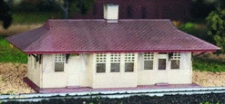 Bachmann Plasticville 45521 HO Scale Rural Station Kit