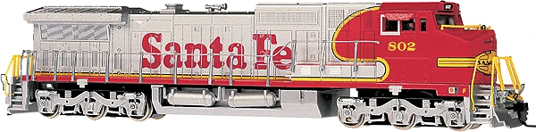 Bachmann Spectrum 86005 HO Scale GE Dash 8-40C Diesel Santa Fe ATSF 802 - USED - Image 3