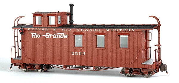 Bachmann Spectrum 88797 G Scale 1.20.3 "LS" Caboose"Flying Grande" Rio Grande D&RGW 0503 - NOS