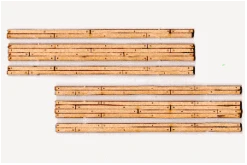 Blair Line 122 HO Scale 2 Lane Wood Grade Crossing Kit 2 Pack