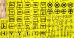 Blair Line 144 HO Scale Highway Signs Vintage Caution 1930s-1950s