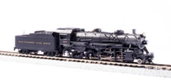 BLI 3984 N Scale USRA 2-8-2 Light Mikado Baltimore & Ohio B&O 4500 Paragon4