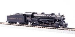 BLI 398NScale USRA 2-8-2 Light Mikado Chesapeake & Ohio C&O 2354 Paragon4