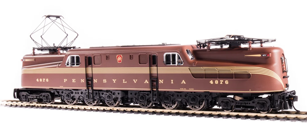BLI 6364 HO Scale GG1 Electric Pennsylvania Tuscan 5-Stripe PRR 4876 DCC Sound - Image 2