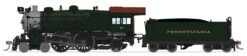 BLI 6702 HO Scale PRR E6 4-4-2 Atlantic Steam Loco Pennsylvania 89 "Pre War" Paragon4