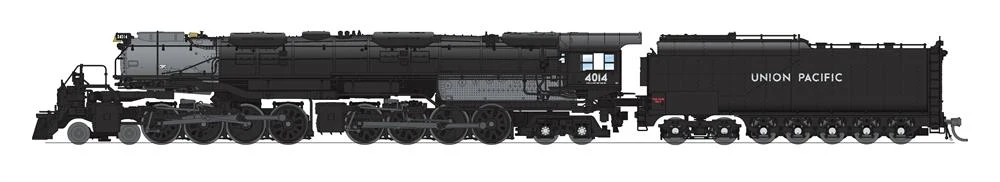 BLI 7236 N Scale Big Boy 4-8-8-4 Steam Loco Union Pacific (Tour Excursion) UP 4014 Paragon4