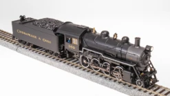 BLI 7328 HO Scale 2-8-0 Consolidation Steam Loco Chesapeake & Ohio C&O 162 Paragon4