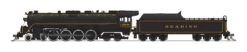 BLI 7404 N Scale 4-8-4 T1 Steam Locomotive Reading "In Service" RDG 2102 With Paragon4