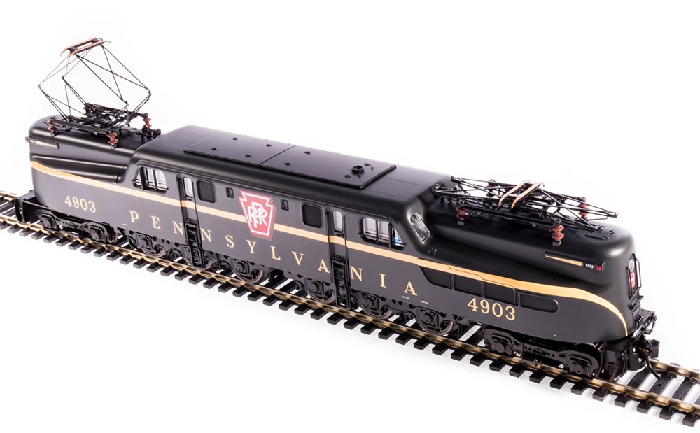 BLI 757 HO Scale GG1 Electric Brunswick Single Stripe PRR 4903 DCC QSI Sound - Like New USED