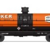 BLI 7676 HO Scale 6000 Gallon Tank Car "Billboard" Hooker HOKX 2 Pack