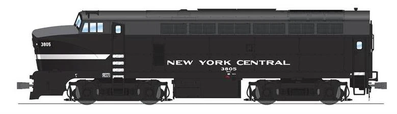 BLI 7697 HO Scale Baldwin RF-16 A Unit Sharknose Diesel New York Central NYC 3816 - Paragon4