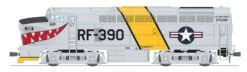 BLI 7710 HO Scale Baldwin RF-16 Sharknose Diesel US Air Force USAF RF-390 - Paragon4
