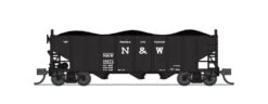 BLI (Broadway Limited Imports) 7140 N Scale H2a 3 Bay Hopper Norfolk & Western N&W 2 Pack A