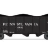 BLI (Broadway Limited Imports) 7146 N Scale H2a 3 Bay Hopper Pennsylvania PRR 2 Pack A