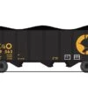 BLI (Broadway Limited Imports) 7154 N Scale 3 Bay Hopper Chessie System C&O 2 Pack A