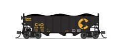 BLI (Broadway Limited Imports) 7154 N Scale 3 Bay Hopper Chessie System C&O 2 Pack A