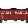 BLI (Broadway Limited Imports) 7156 N Scale 3 Bay Hopper Western Maryland WM 2 Pack A