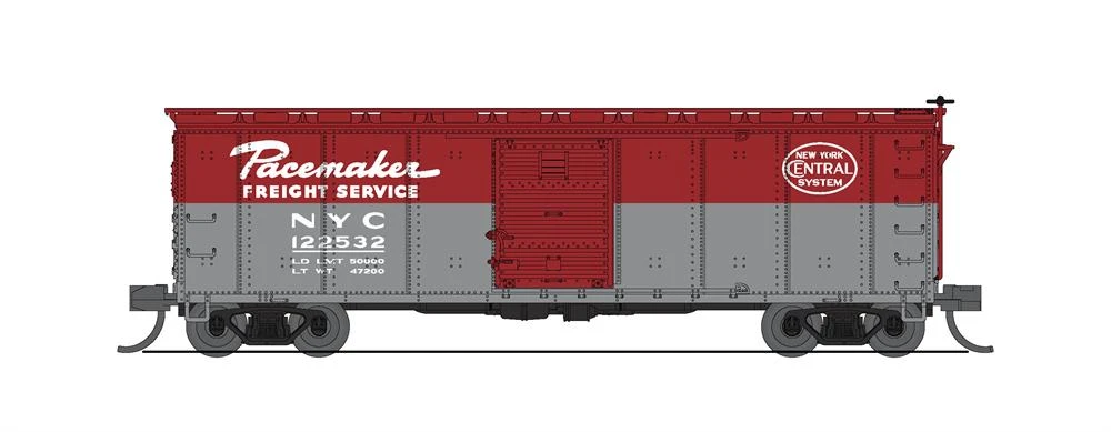 Broadway Limited Imports 7282 N Scale 40' USRA Boxcar New York Central NYC (2)