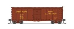 Broadway Limited Imports 7284 N Scale 40' USRA Boxcar Union PacificUP 2 Pack